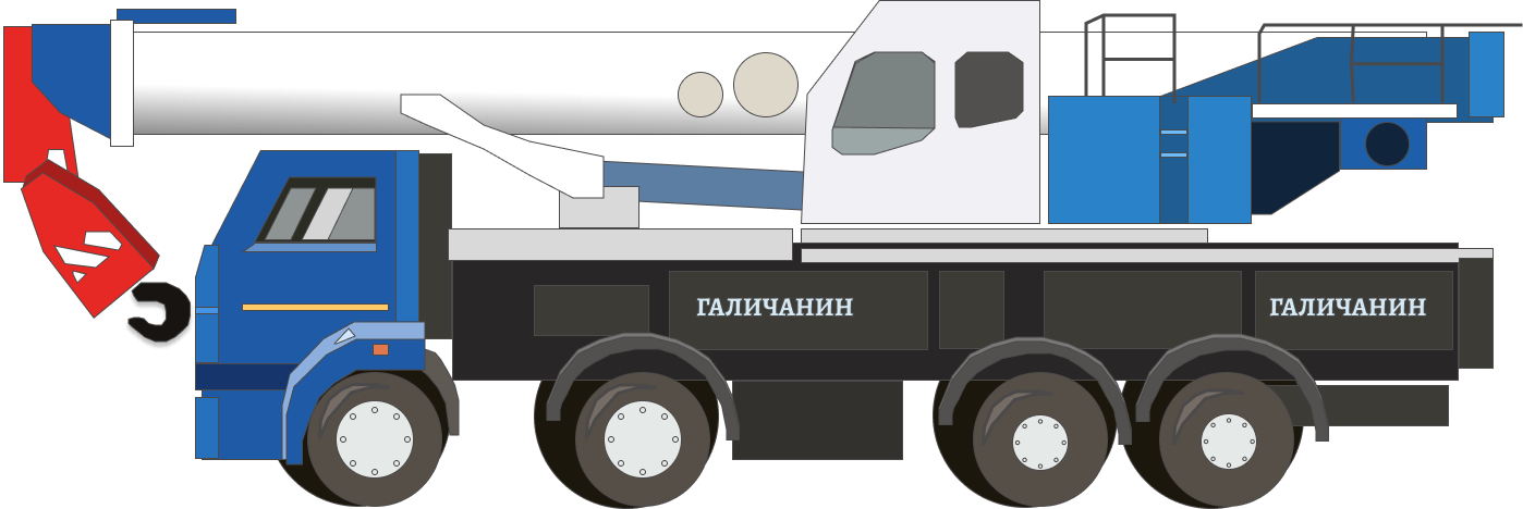 Аренда автокрана Галичанин КС-65713-1 в Чебоксарах